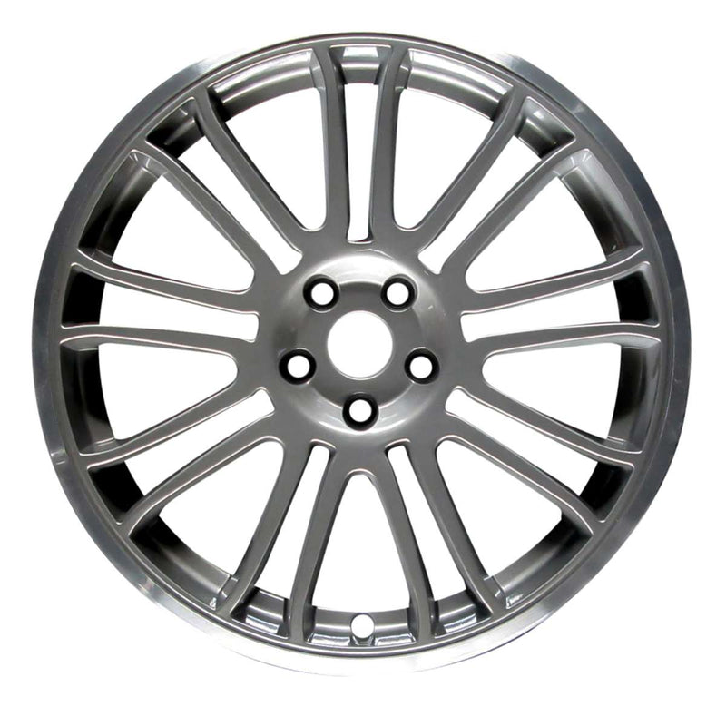 2012 toyota corolla wheel 18 machined charcoal aluminum 5 lug w69592mc 2