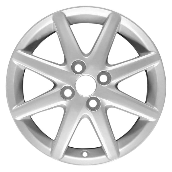 2012 toyota prius wheel 15 silver aluminum 4 lug w69612s 1