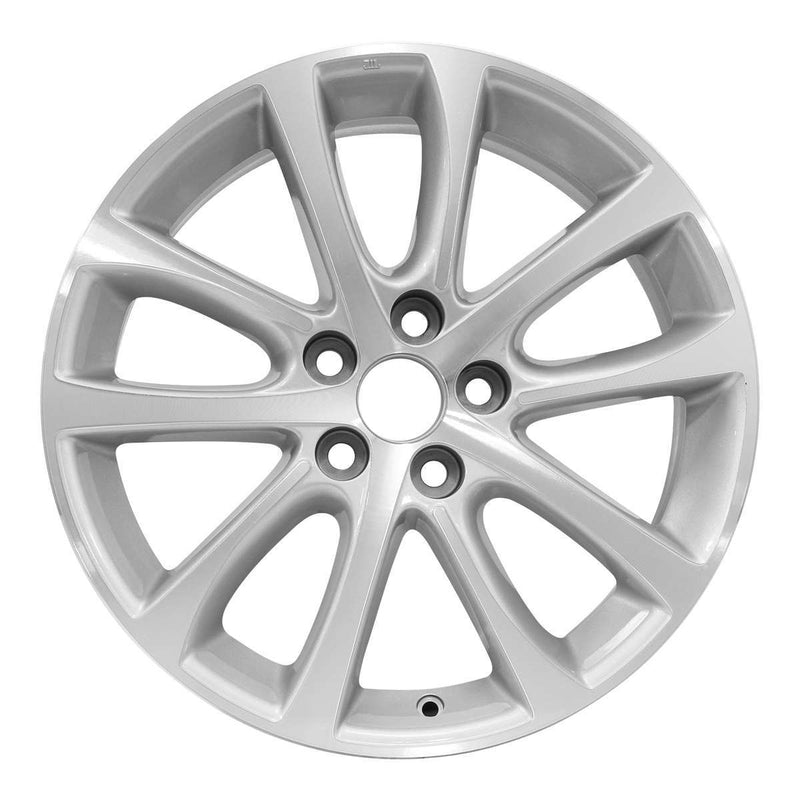 2015 toyota avalon wheel 18 machined silver aluminum 5 lug rw69624ms 3