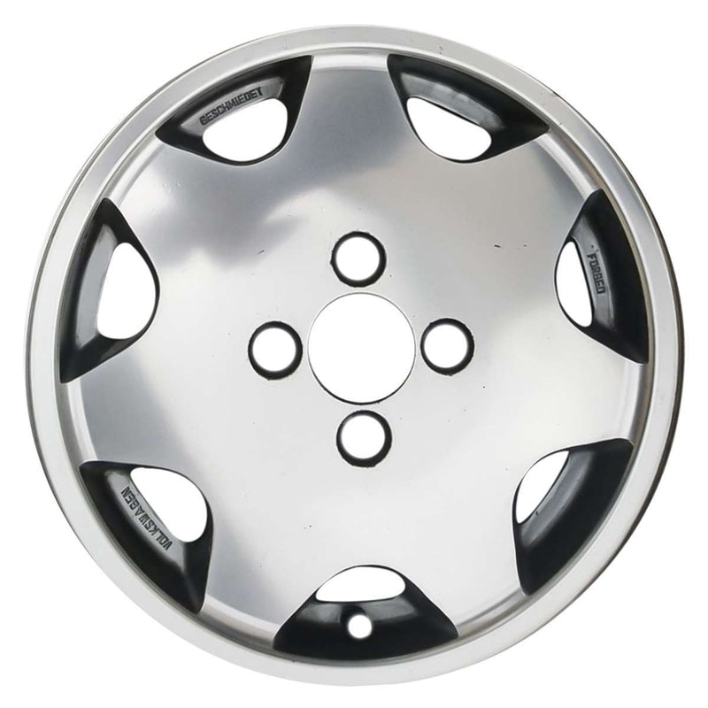 1993 volkswagen cabriolet wheel 14 gray aluminum 4 lug w69668gs 8