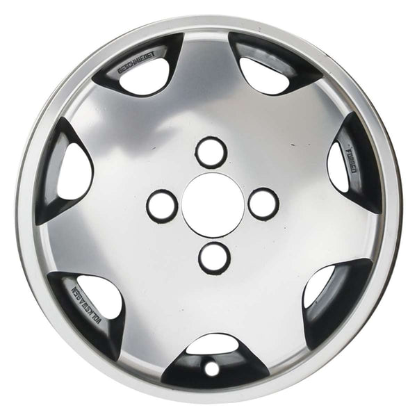 1987 volkswagen scirocco wheel 14 gray aluminum 4 lug w69668gs 14