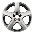 2004 volkswagen gti wheel 17 machined charcoal aluminum 5 lug rw69758mc 24