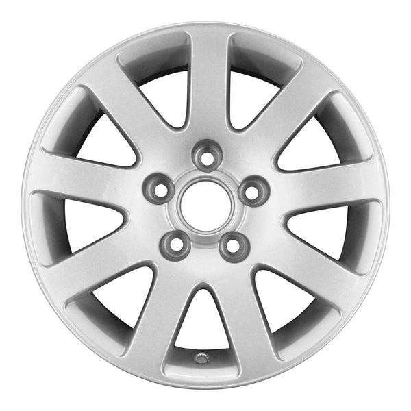 2003 volkswagen passat wheel 15 silver aluminum 5 lug rw69770s 3