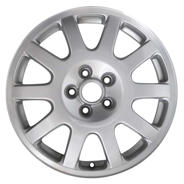 2007 volkswagen golf wheel 16 silver aluminum 5 lug w69780s 3