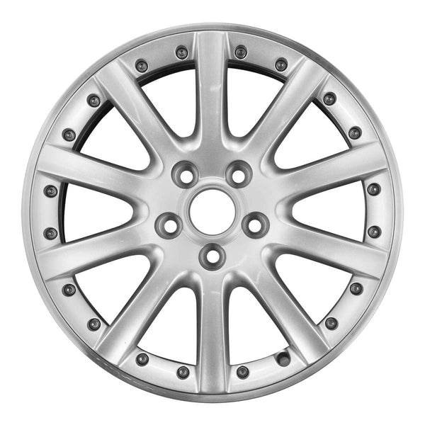 2009 volkswagen jetta wheel 17 machined silver aluminum 5 lug rw69820ms 5