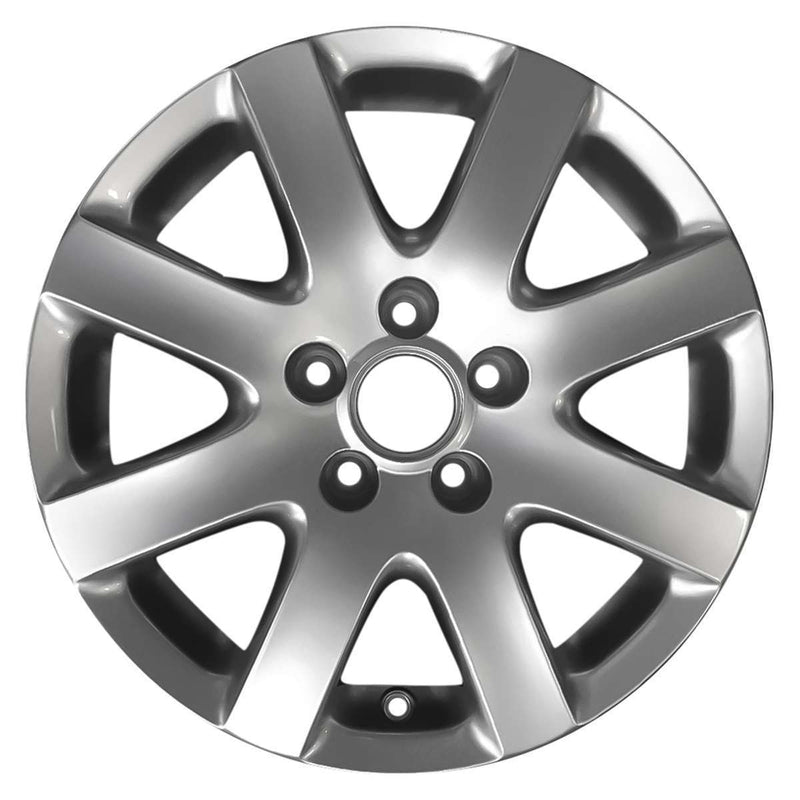 2006 volkswagen passat wheel 16 silver aluminum 5 lug w69825s 1