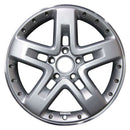 2009 volkswagen touareg wheel 20 silver aluminum 5 lug w69836s 4