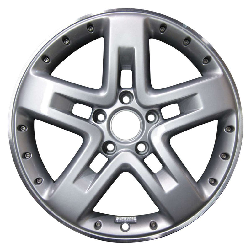 2006 volkswagen touareg wheel 20 silver aluminum 5 lug w69836s 1