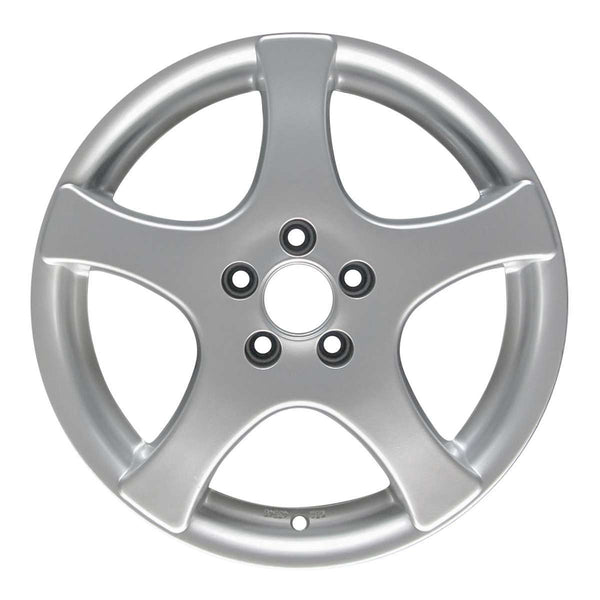 2009 volkswagen beetle wheel 16 silver aluminum 5 lug w69862s 2