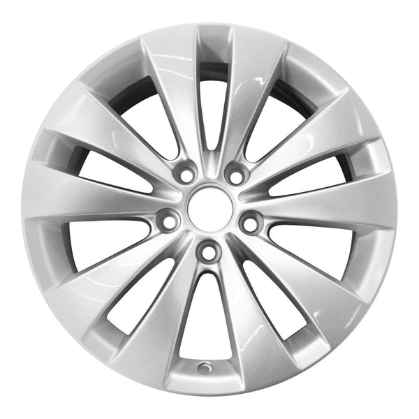 2011 volkswagen passat wheel 17 silver aluminum 5 lug rw69887s 7