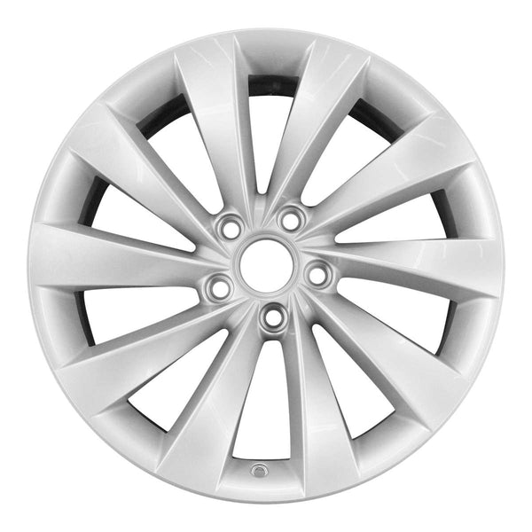 2013 volkswagen cc wheel 18 silver aluminum 5 lug rw69890s 5