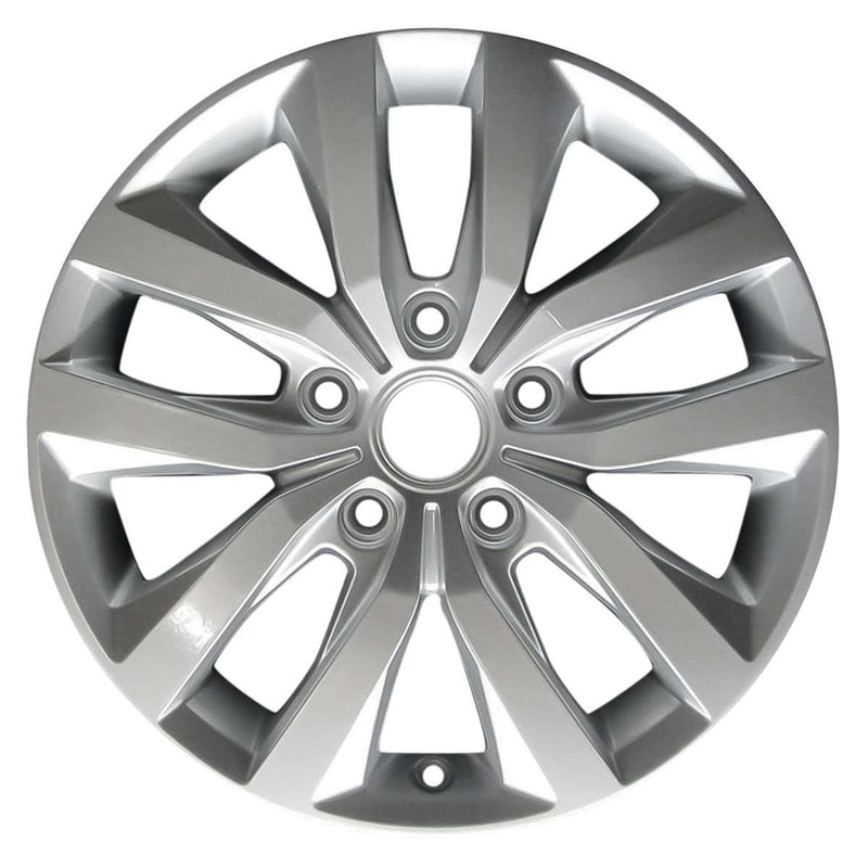 2013 volkswagen routan wheel 17 silver aluminum 5 lug w69938s 2