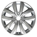 2012 volkswagen routan wheel 17 silver aluminum 5 lug w69938s 1