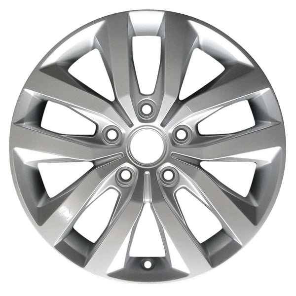 2014 volkswagen routan wheel 17 silver aluminum 5 lug w69938s 3