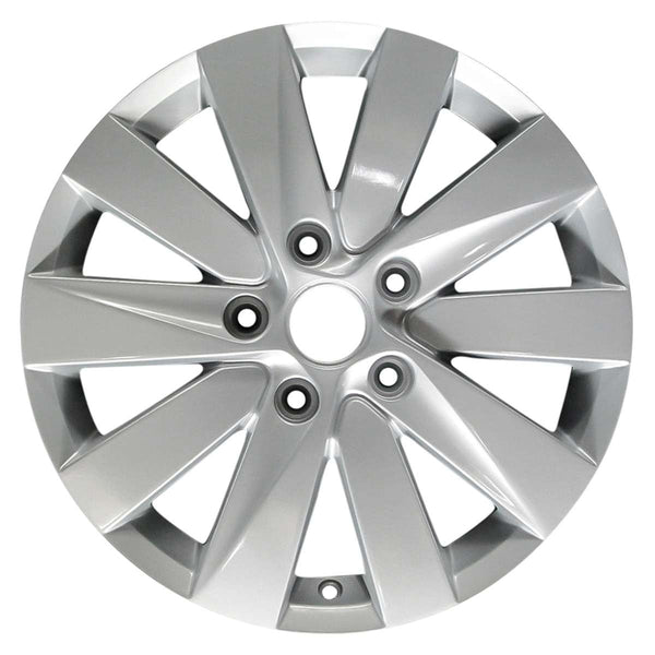 2013 volkswagen routan wheel 17 silver aluminum 5 lug w69939s 2