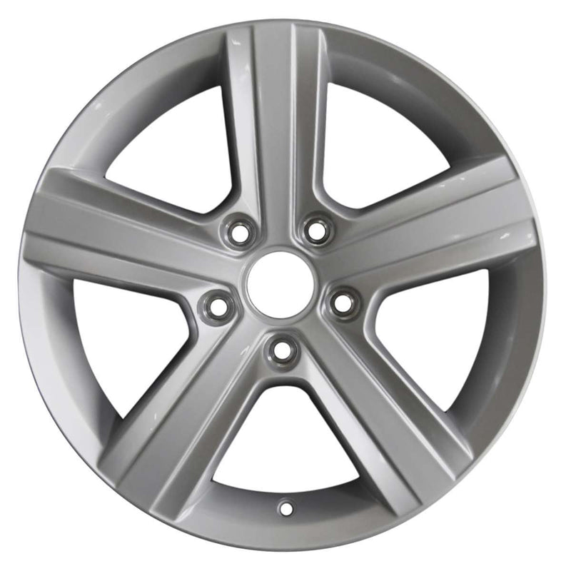 2017 volkswagen golf wheel 16 silver aluminum 5 lug w69992s 3