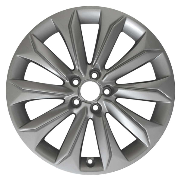 2014 audi allroad wheel 18 silver aluminum 5 lug w70004s 1