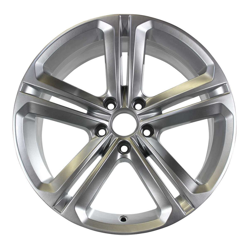 2018 volkswagen tiguan wheel 18 silver aluminum 5 lug w70010s 2