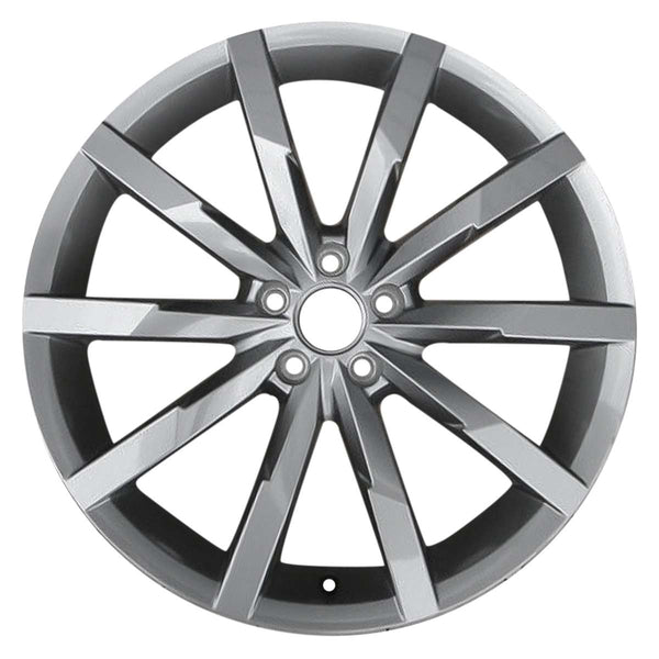 2018 volkswagen beetle wheel 20 silver aluminum 5 lug w70021s 2