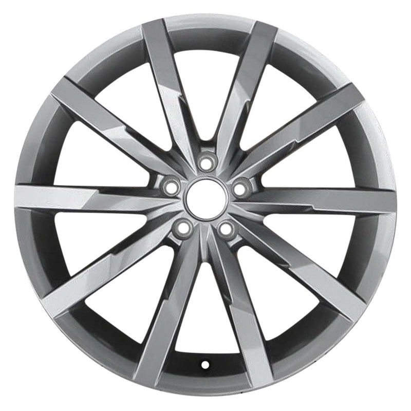 2017 volkswagen beetle wheel 20 silver aluminum 5 lug w70021s 1