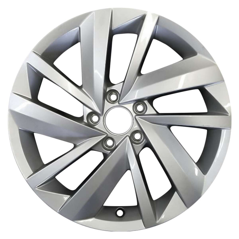 2018 volkswagen passat wheel 17 silver aluminum 5 lug w70035s 1