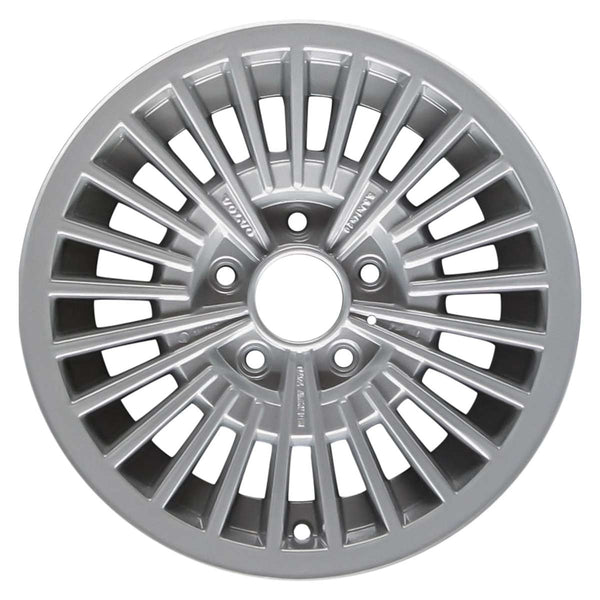 1993 volvo 240 wheel 14 silver aluminum 5 lug w70149s 15