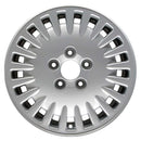 1998 volvo s90 wheel 15 silver aluminum 5 lug w70223s 4