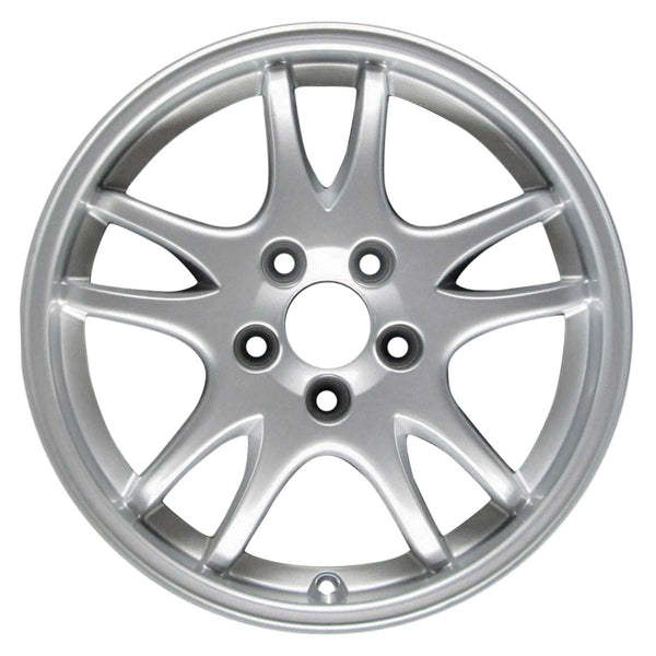 2000 volvo s70 wheel 16 silver aluminum 5 lug w70279s 1