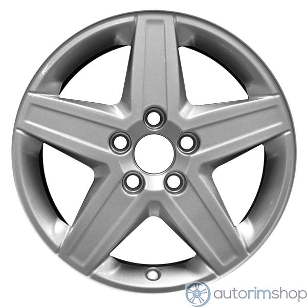 2010 volvo 40 wheel 16 silver aluminum 5 lug w70315s 6