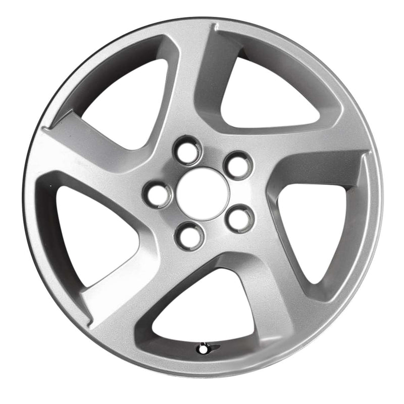 2012 volvo c30 wheel 16 silver aluminum 5 lug w70374s 1