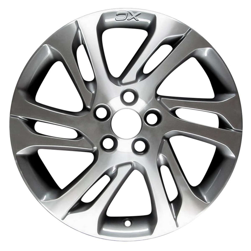 2015 volvo 70 wheel 17 machined charcoal aluminum 5 lug w70384mc 3