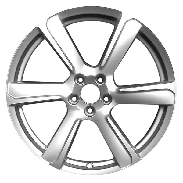 2016 volvo xc90 wheel 19 silver aluminum 5 lug w70419s 1