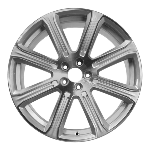 2018 volvo v90 wheel 20 machined silver aluminum 5 lug w70434ms 4