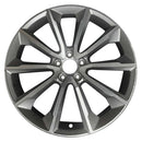 2019 volvo s60 wheel 19 machined silver aluminum 5 lug w70472ms 1