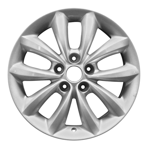 2009 hyundai azera wheel 17 silver aluminum 5 lug w70720as 4