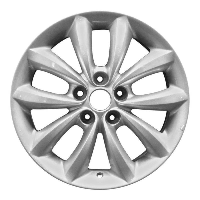 2009 hyundai azera wheel 17 silver aluminum 5 lug w70720as 4