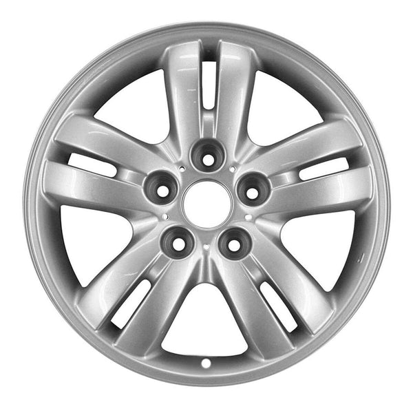 2006 hyundai tucson wheel 16 silver aluminum 5 lug w70733as 1