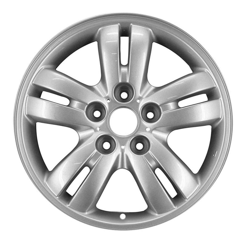 2009 hyundai tucson wheel 16 silver aluminum 5 lug w70733as 4