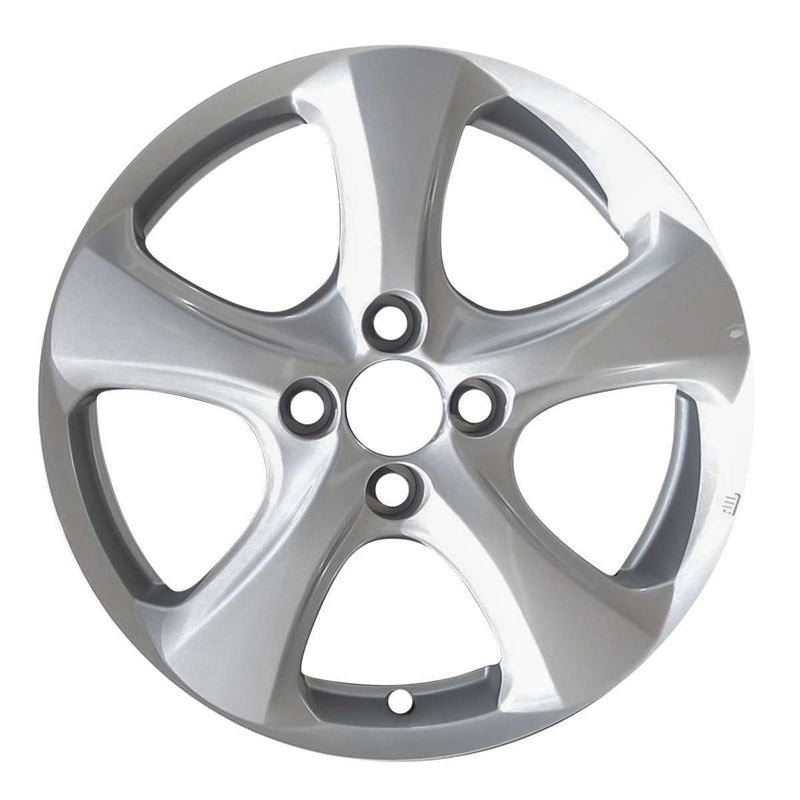 2007 hyundai accent wheel 15 silver aluminum 4 lug w70760as 5