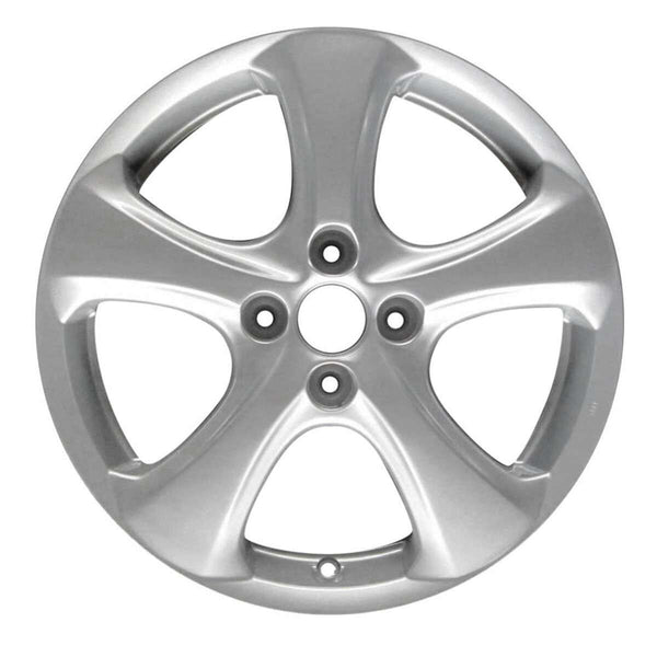 2011 hyundai accent wheel 16 silver aluminum 4 lug w70761as 5