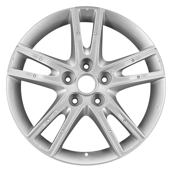 2009 hyundai elantra wheel 17 silver aluminum 5 lug w70778as 1