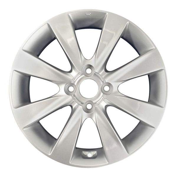 2014 hyundai accent wheel 16 silver aluminum 4 lug rw70817s 3