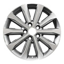 2017 hyundai sonata wheel 17 machined charcoal aluminum 5 lug w70887amc 2