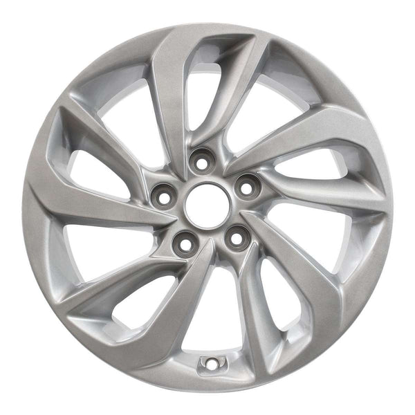 2016 hyundai tucson wheel 17 silver aluminum 5 lug rw70889s 1