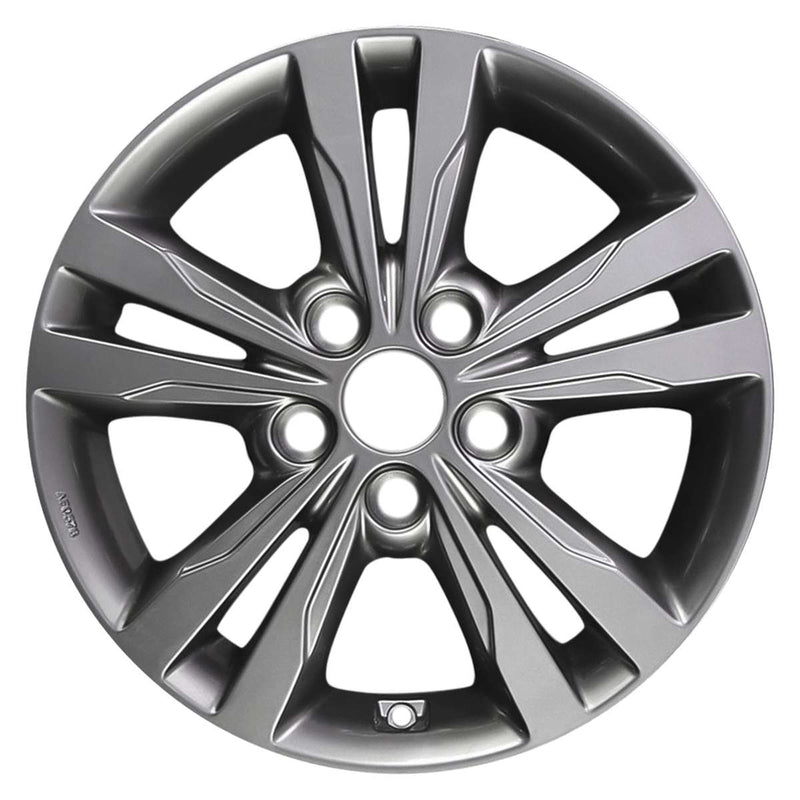 2018 hyundai elantra wheel 16 charcoal aluminum 5 lug w70902ac 1