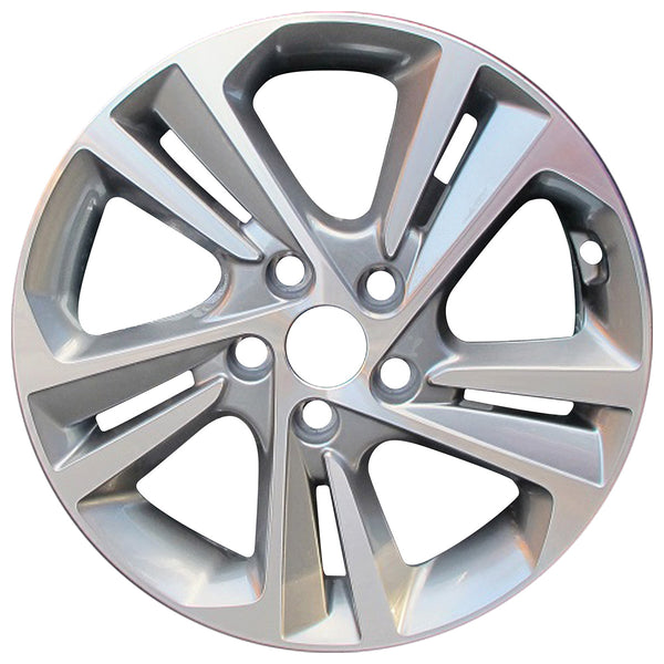 2018 hyundai elantra wheel 17 charcoal aluminum 5 lug w70903c 2