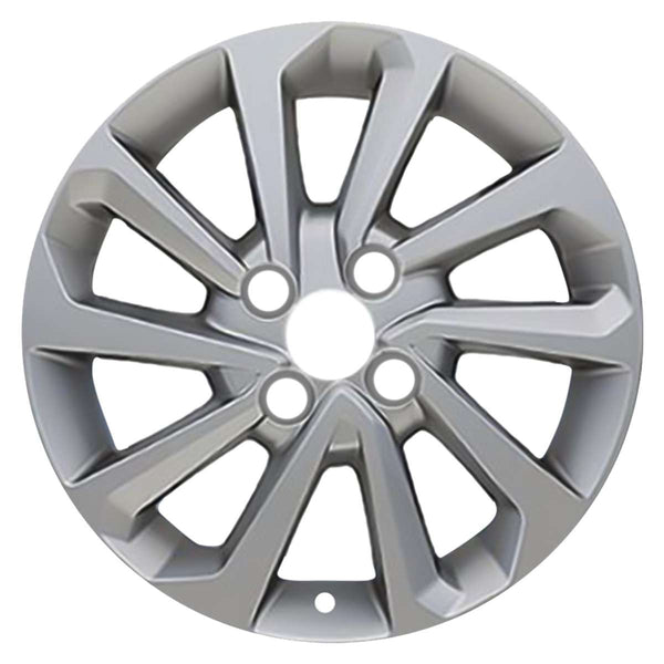 2019 hyundai accent wheel 15 silver aluminum 4 lug w70922s 2
