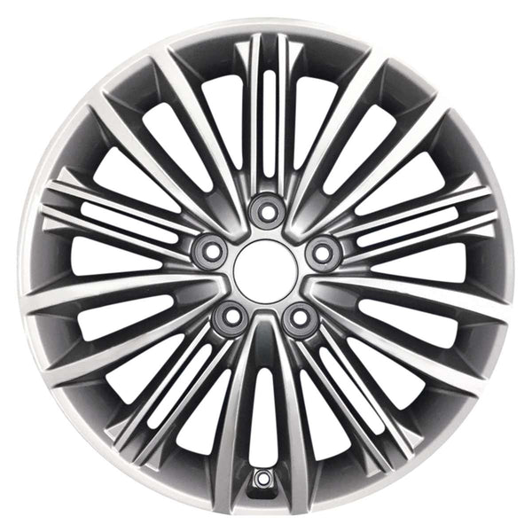 2021 hyundai kona wheel 17 silver aluminum 5 lug w70936s 4