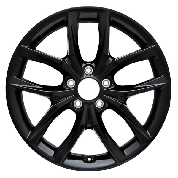 2020 hyundai veloster wheel 18 black aluminum 5 lug w70954b 2