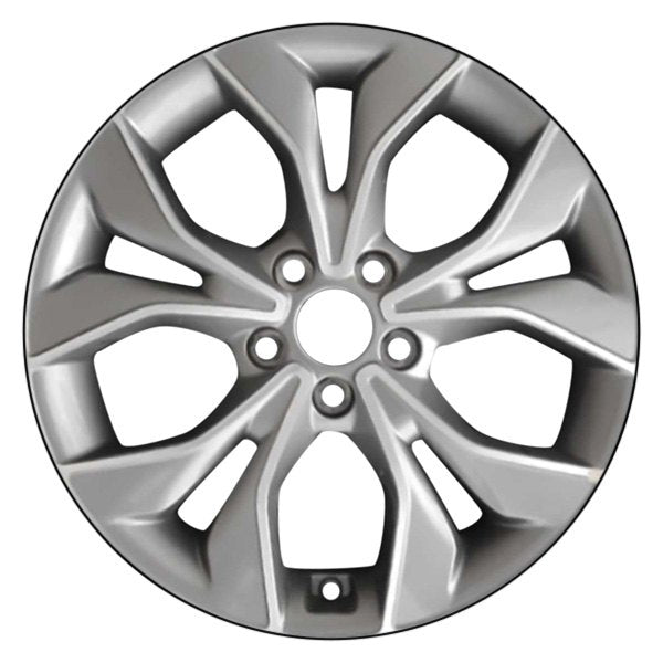 2019 hyundai elantra wheel 18 charcoal aluminum 5 lug w70967c 1